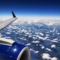 Aircraft cloud earth